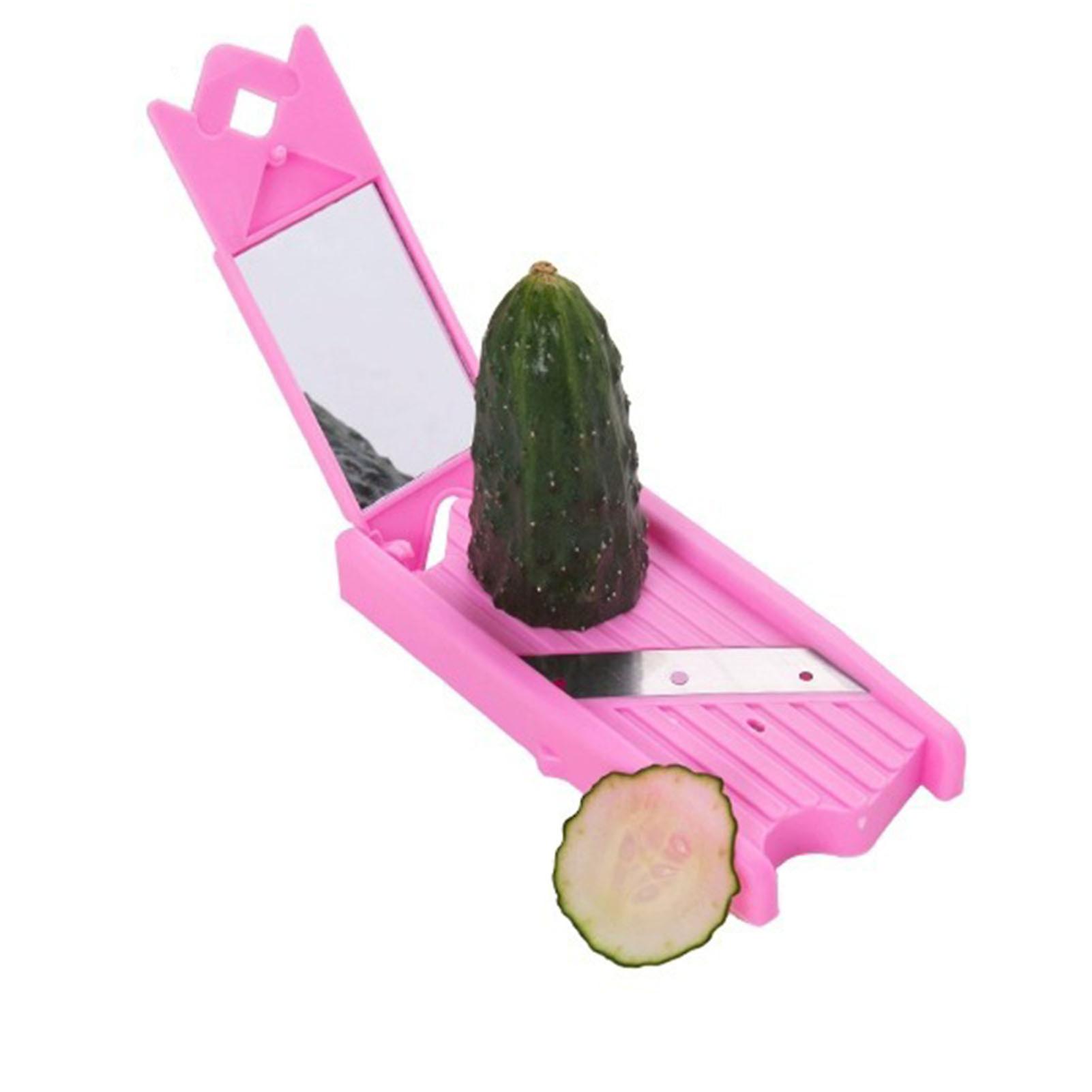 Plastic Spirals Cucumber Slicers with Mirror Portable Veggie Peeler Tool for Home Kitchen Trip
