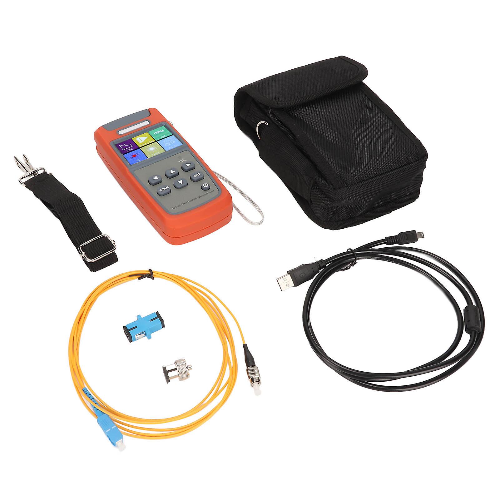 5 in 1 Optical Time Domain Reflectometer Multifunctional Handheld OTDR Technology 1310nm 1550nm Fiber Optical Power Meter