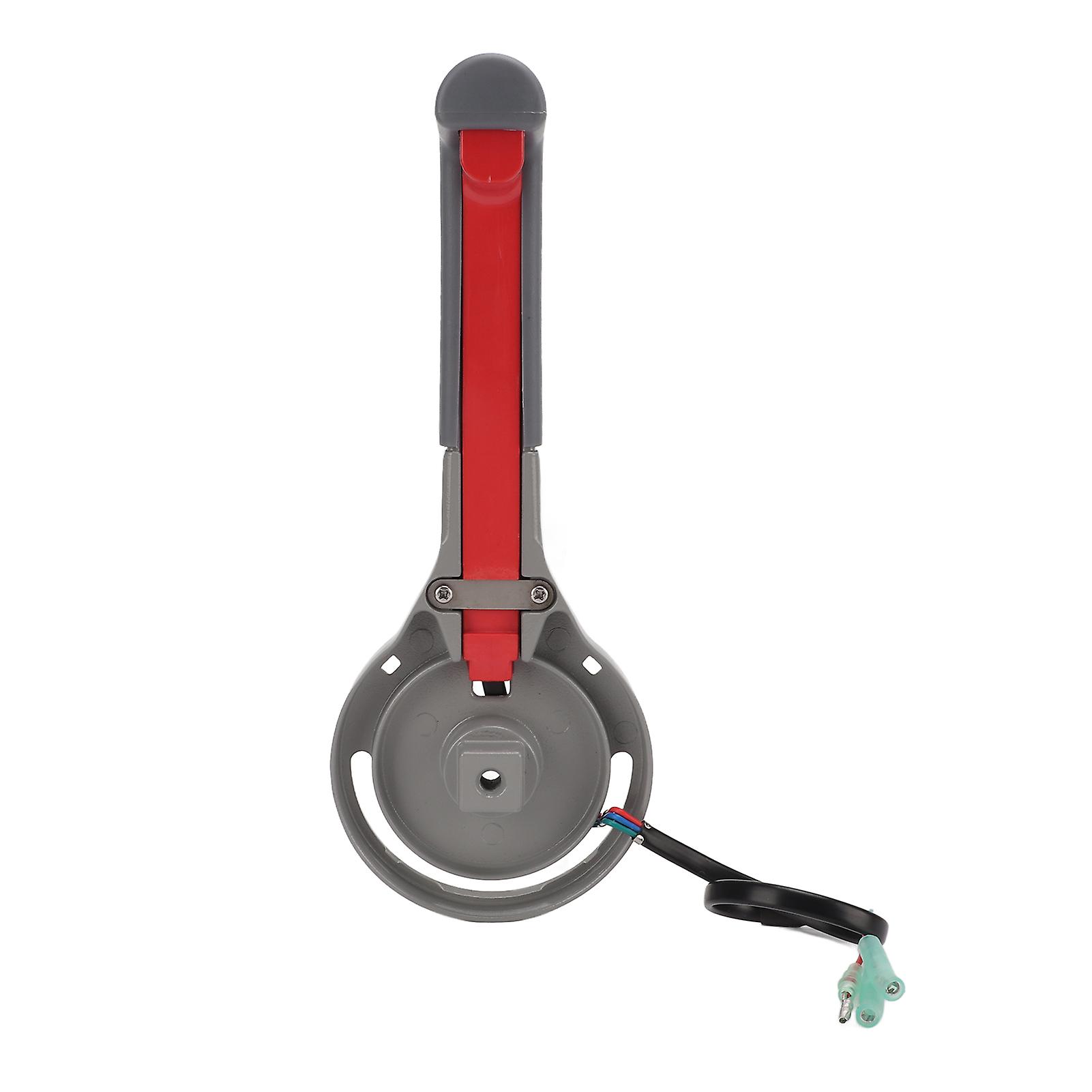 Outboard Control Handle 3-Wire Side Mount Durable Design Smooth Operation High-Quality Material Easy Installation Compatible for Control Bo