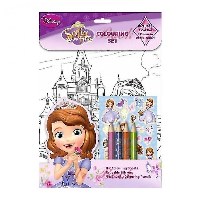 Sofia The First Colouring Set