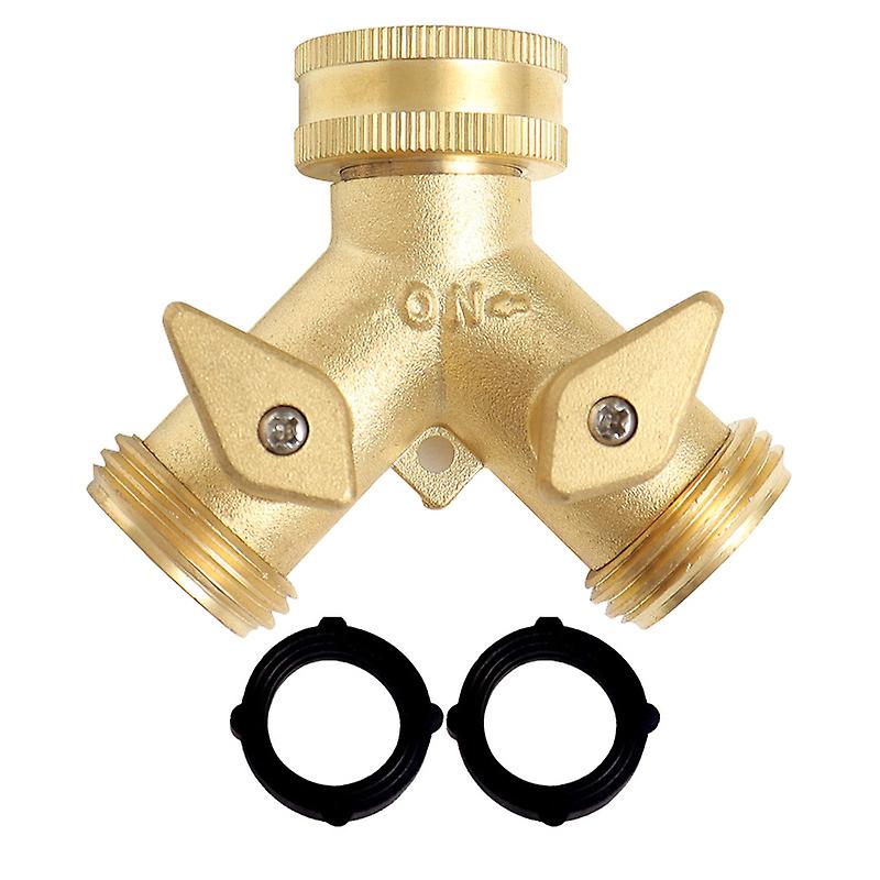 Two-way copper ball valve