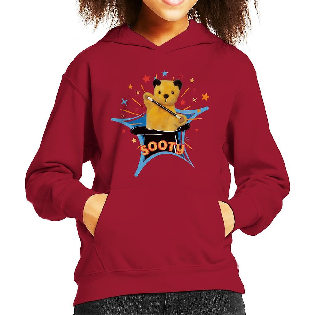 Sooty Magic Hat Kid's Hooded Sweatshirt