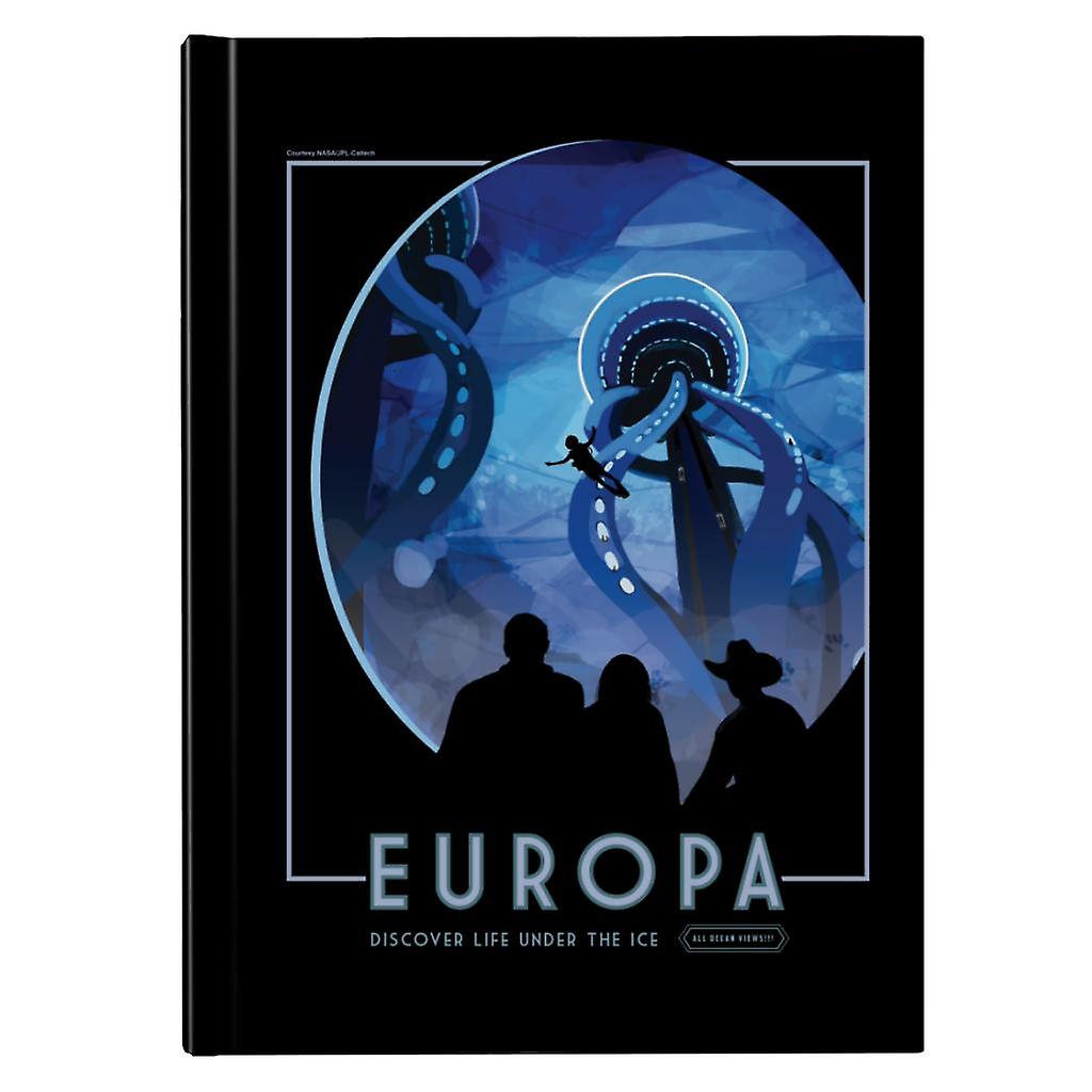 NASA Europa Interplanetary Travel Poster Hardback Journal
