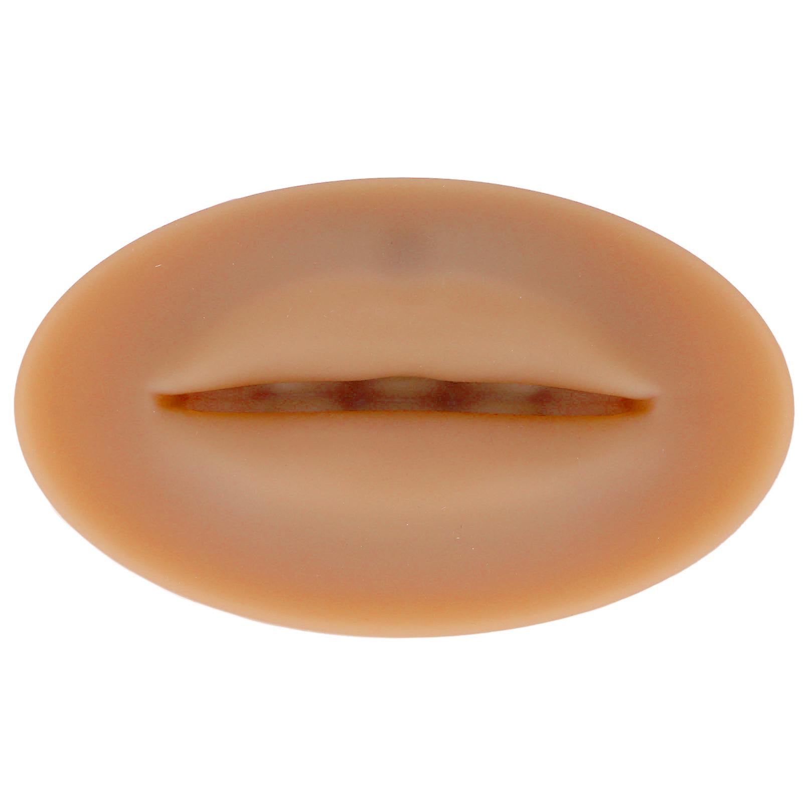 Microblading Lip Model Soft Silicone Microblading Practice Skin Accessory for Artists Beginners