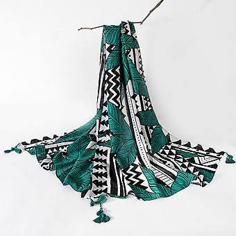 70 x 35 Women Square Silk Like Hair Scarf Head Sleeping Wrap Satin Headscarf, F-1