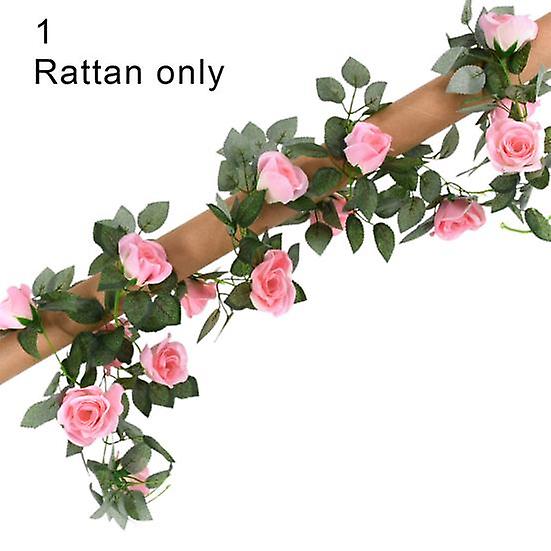 Artificial Flower Attractive Long Service Life Plastic Good Real Touch Simulation Flower Vine Decoration for Garden