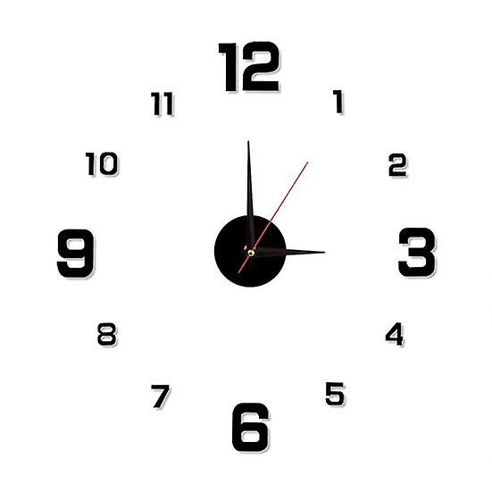 Wall Clock Precise Mute Decorative Punch-free Nordic Style Luminous Hanging Clock for Living Rooms