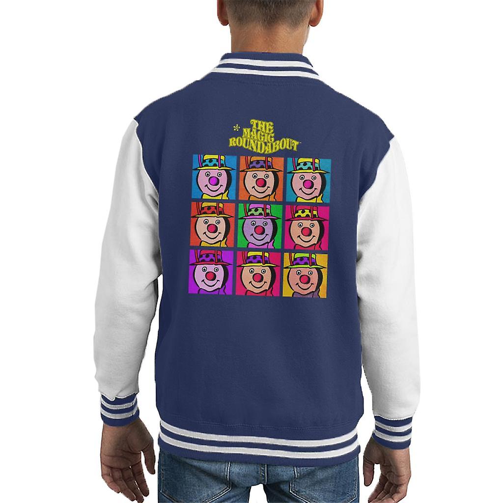 The Magic Roundabout Brian Pop Art Kid's Varsity Jacket