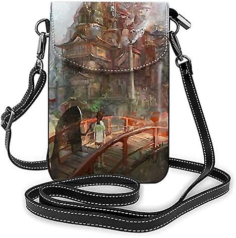 مفعم بالحيوية بعيدا الهاتف الخليوي محفظة صغيرة حقيبة لحقيبة كروسبودي الصغيرة للمرأة مع حزام الكتف محفظة جواز السفر bd011661