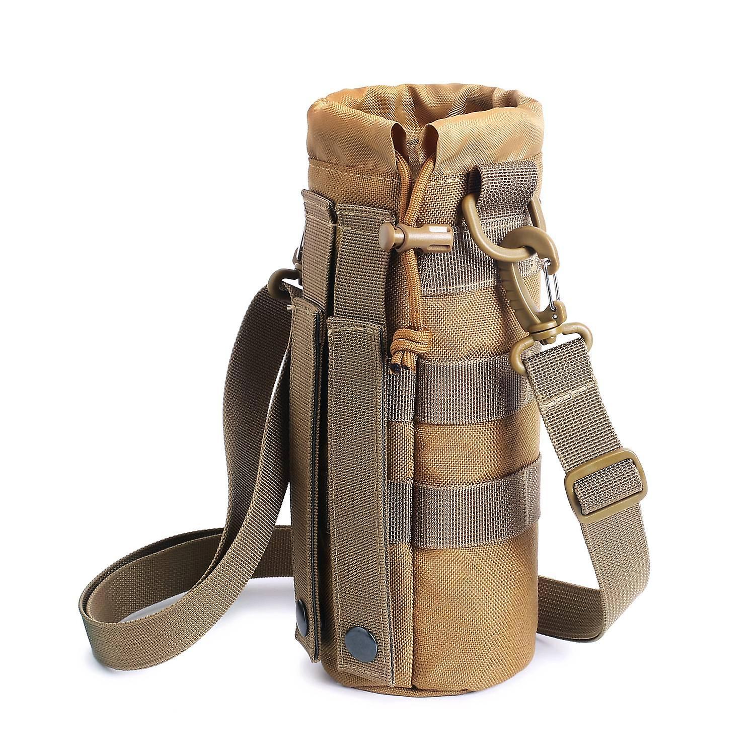 Tactical Molle Vattenflaskväska Dragsko Vattenflaskhållare