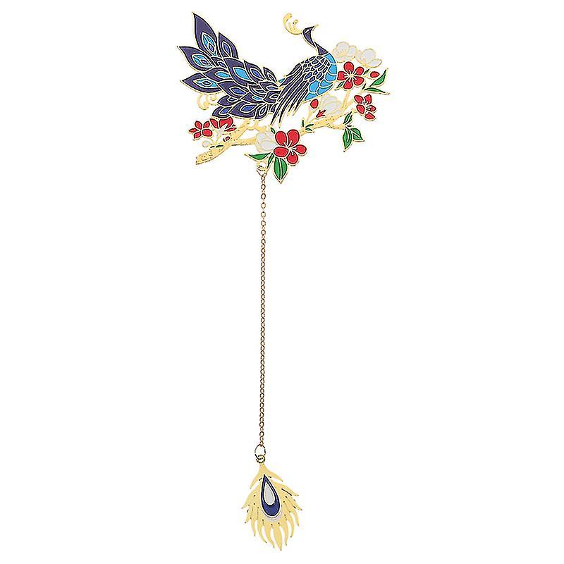 1pcs Decorative Copper Bookmark