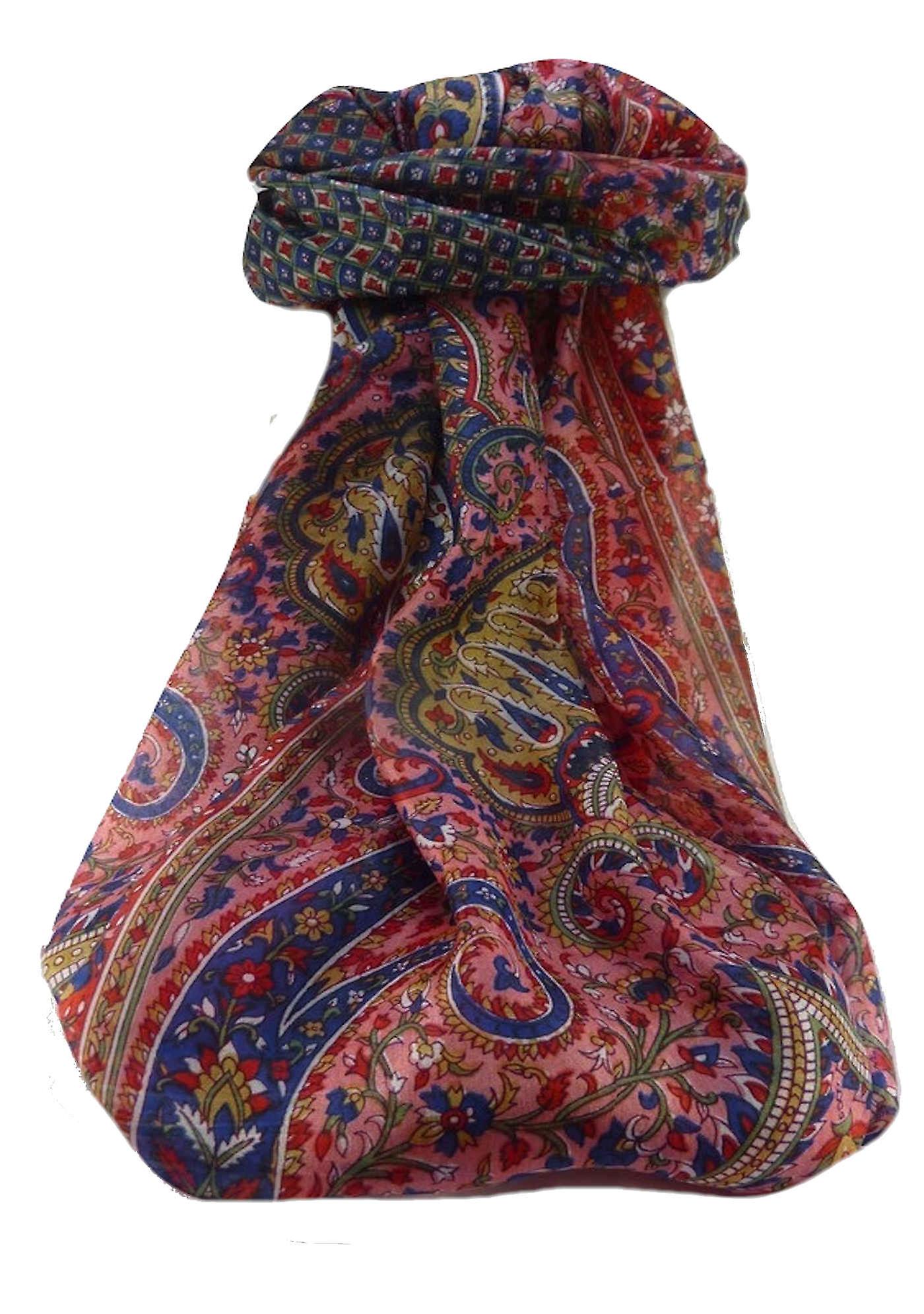 التوت الحرير التقليدية وشاح طويل ماليك القرمزي من قبل باشمينا والحرير