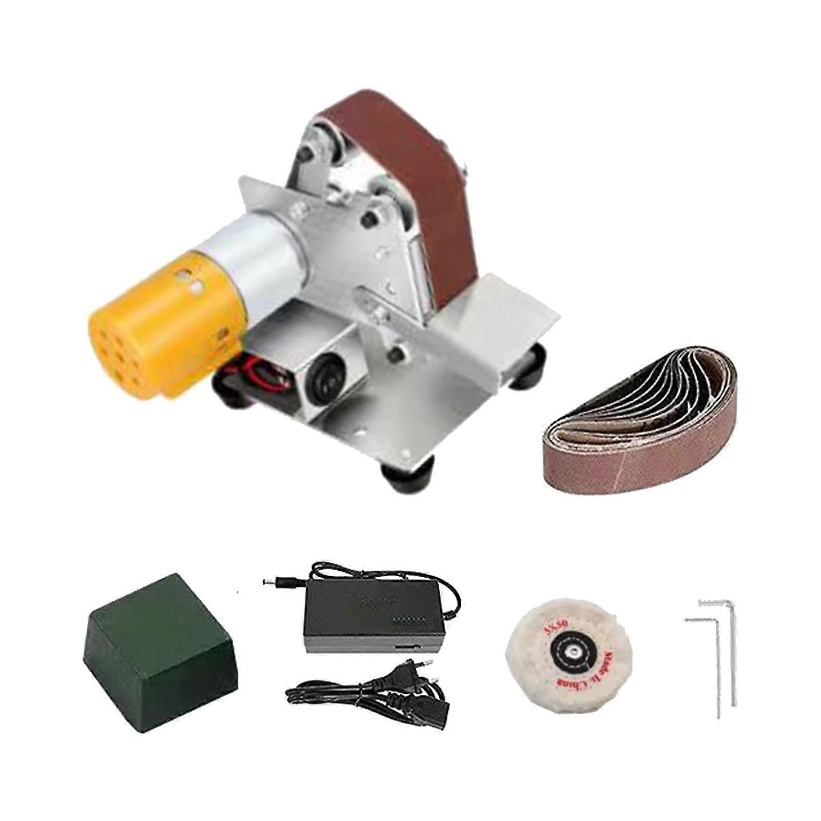 Electric Knife Sharpener Mini Bench Grinder Kit for Kitchen Knives Polishing