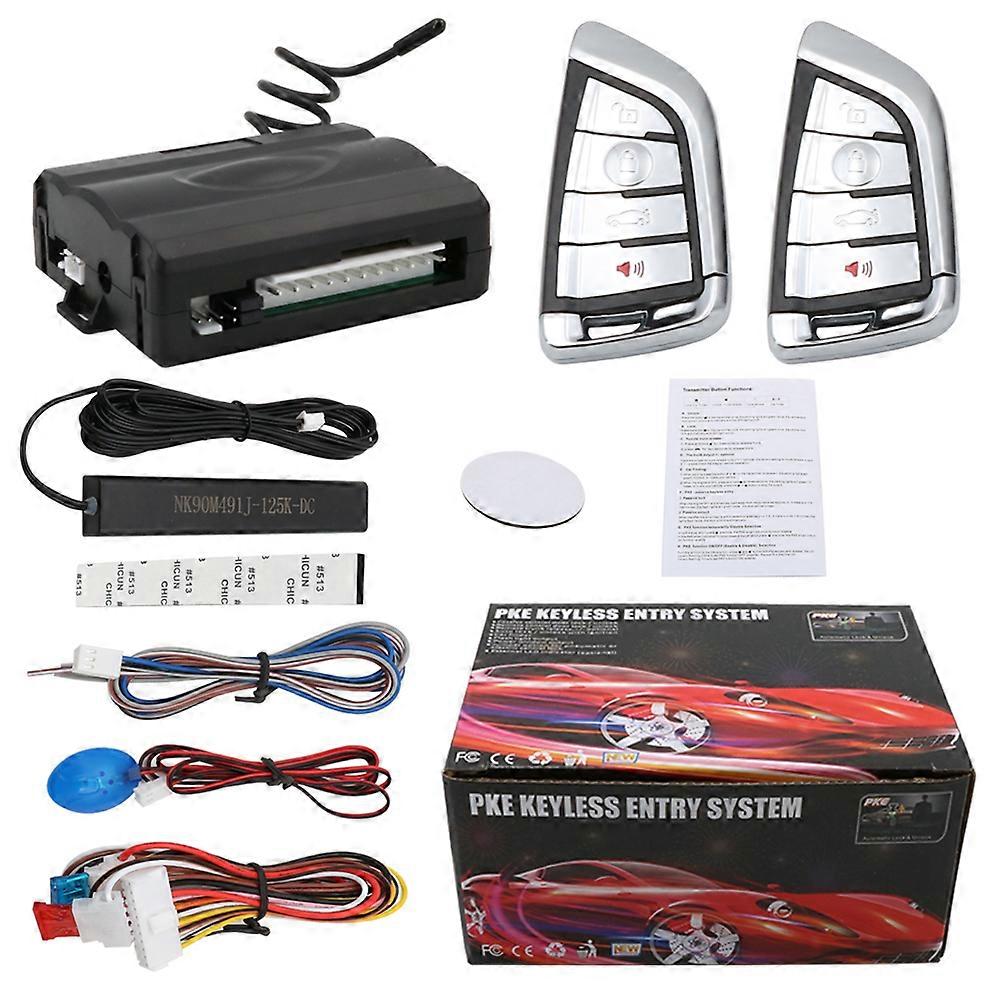 Alarm Car Key Systems Key blade Remote Control PKE less Entry System  One Start Stop Engine System Remote Start Engine Ignition Kit