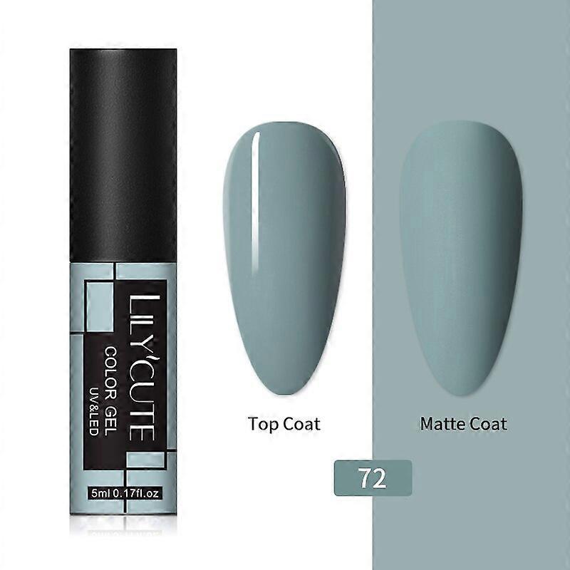 5mlネイルジェルポリッシュ14色ネイルアートラインポリッシュジェルUV / LEDペイントネイル引っ張りラインシルク描画装飾LC-072