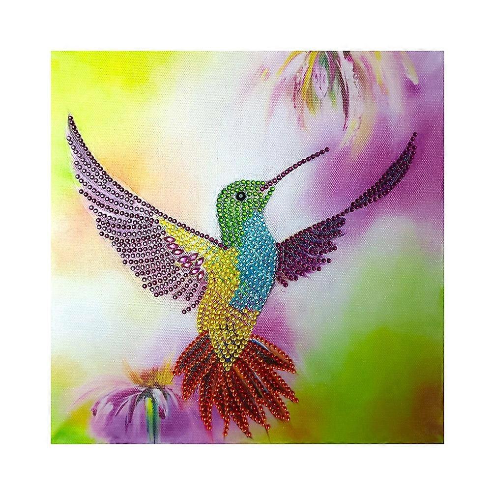 Partial Special Shape 5D Diamond Painting Kit Hummingbird Drill Rhinestone DIY Wall Art Crafts Mosaic Picture Home Decoration