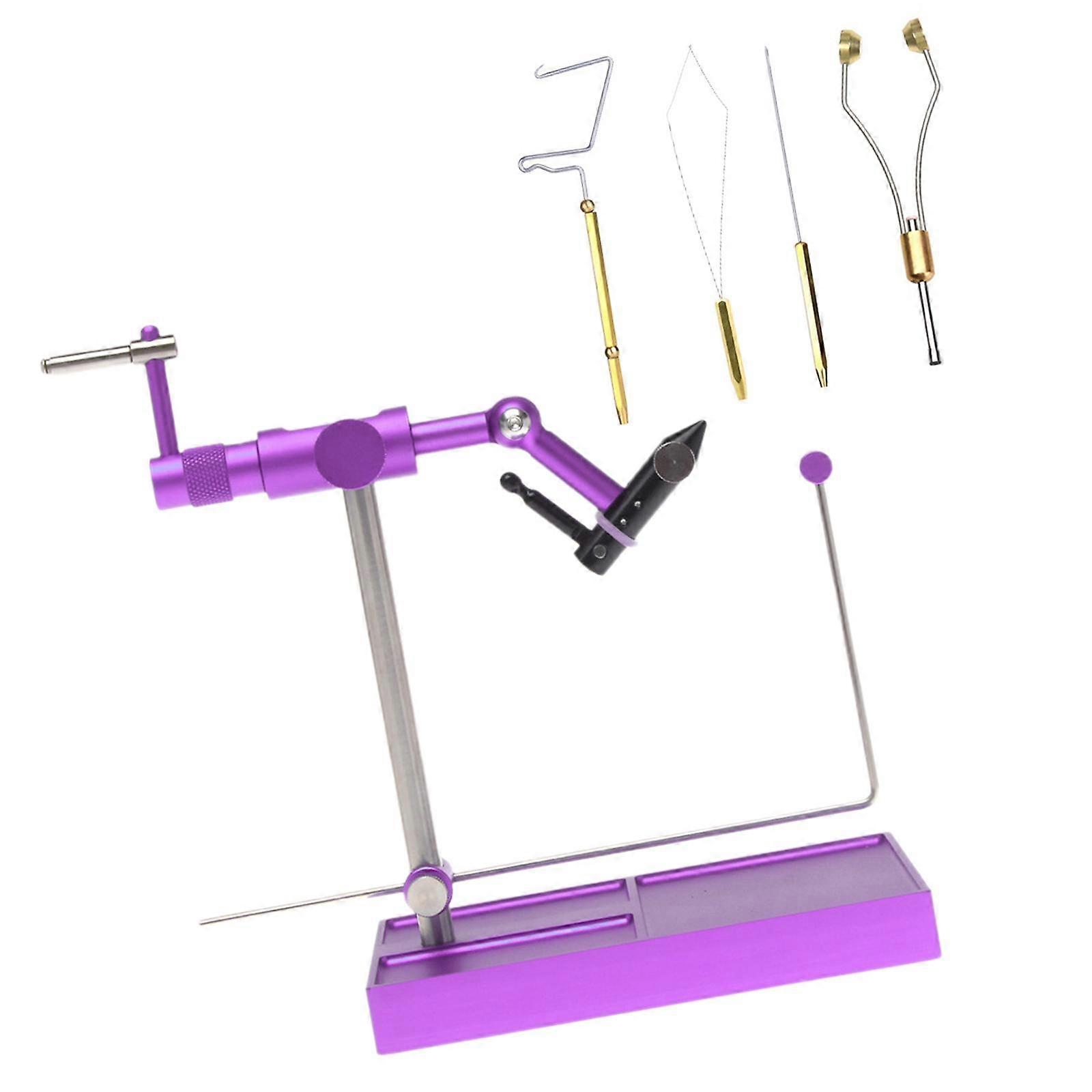 360 Rotary Fly Tying Morsa Fly Fishing Device Binding Practical Flies Making Blue