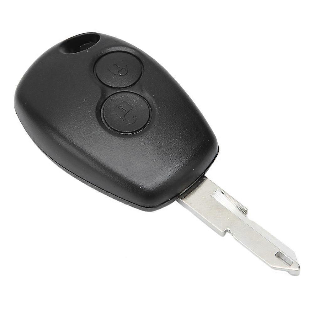 Car 2 Button Key Fob Case Remote Key Shell Replacement with Key Embryo Fit for Renault 206