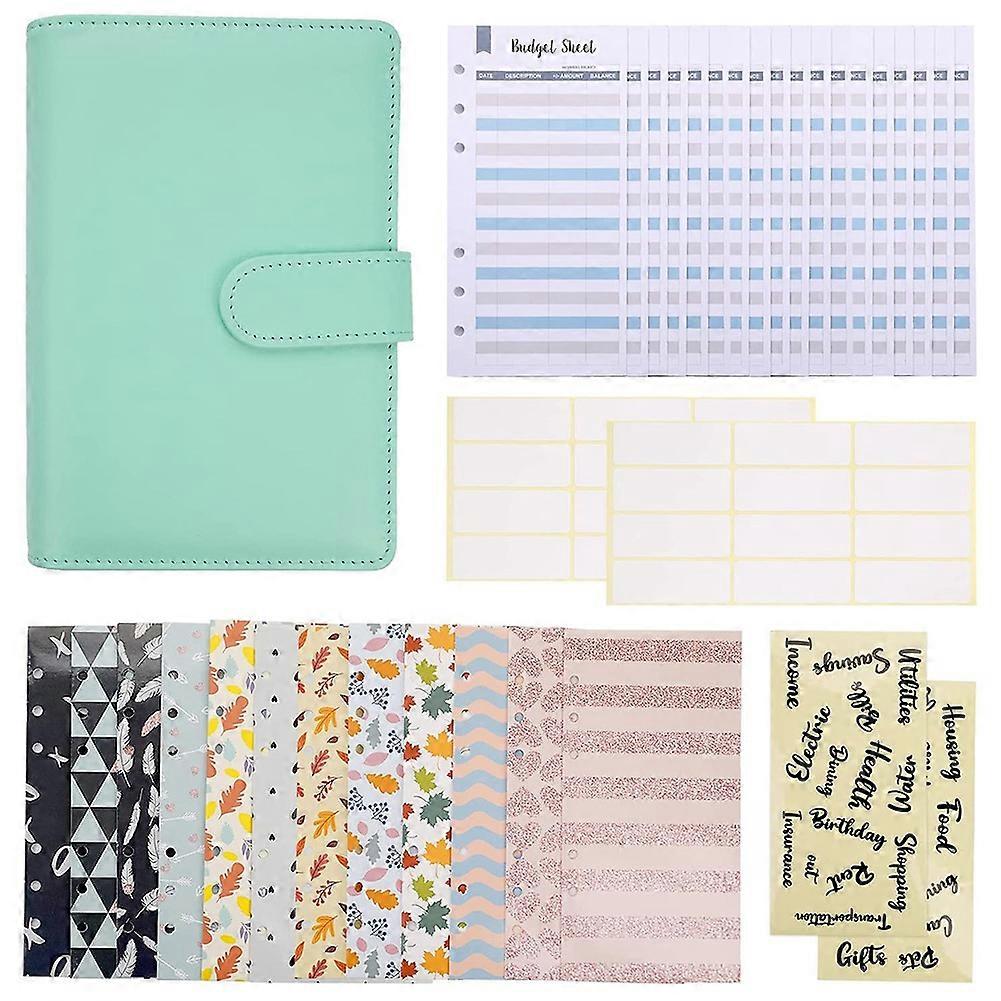 A6 Binder Budget Cash Envelopes, Budget Planner Organizer System for Budgeting and Saving Suitable