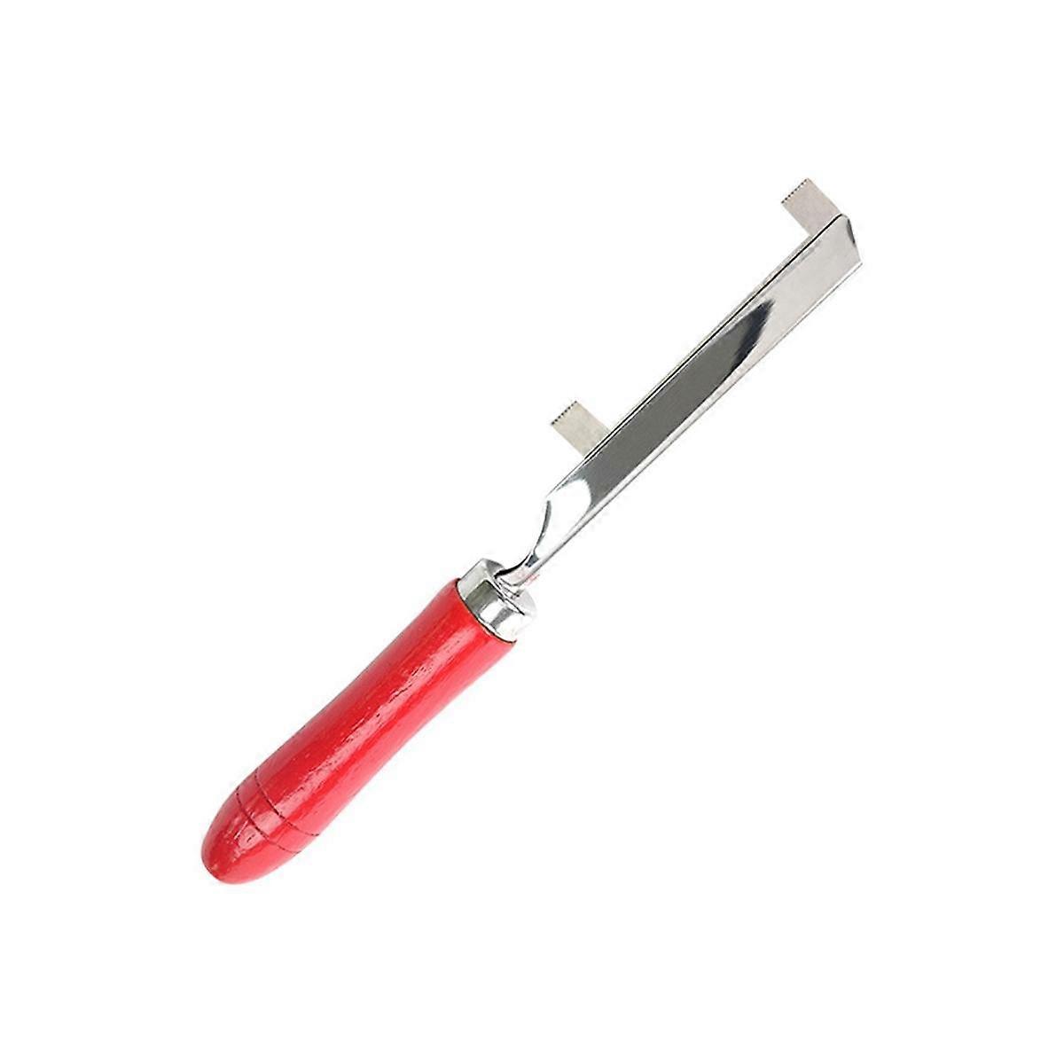 Guitar Cleaning File Tool Slotted Hole Guitar Fret Nut Saddle File Saddle Slot Cleaning Saw for Gui