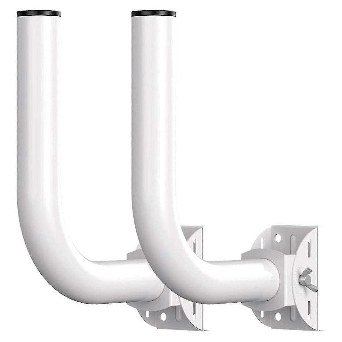 Wireless Bridge Bracket Mount, stâlp și montare pe perete pentru exterior AP Access Point Client Bridge Cpe, 2-pack
