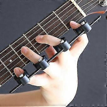 Einstellbarer Fingerexpander, Widerstandstrainingsbänder für Gitarre Bass Klavier Finger Speed System, Handtrainer Stärkungsmittel Zubehör