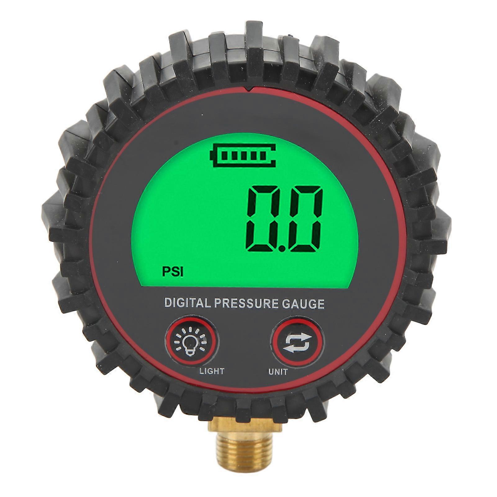 Digital Pressure Gauge Large LCD Display Fast and Accurate Reading for Cars Trucks Motorcycles Trails SUVs RVs