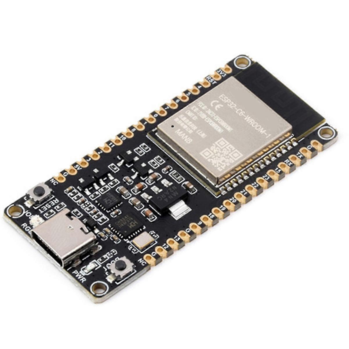 ESP32-C6 Development Board WiFi6 Bluetooth 5 Zigbee Thread 160MHz Single Core Processor ESP32-C6-WR