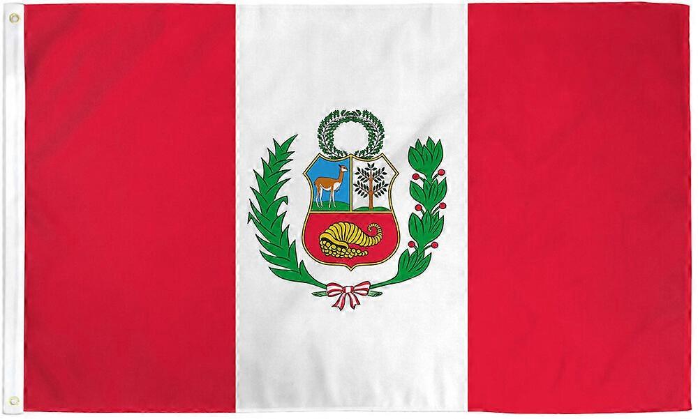Peru Flag 3x5ft Perus flag Peruvianere Flag 3x5 Hus Flag