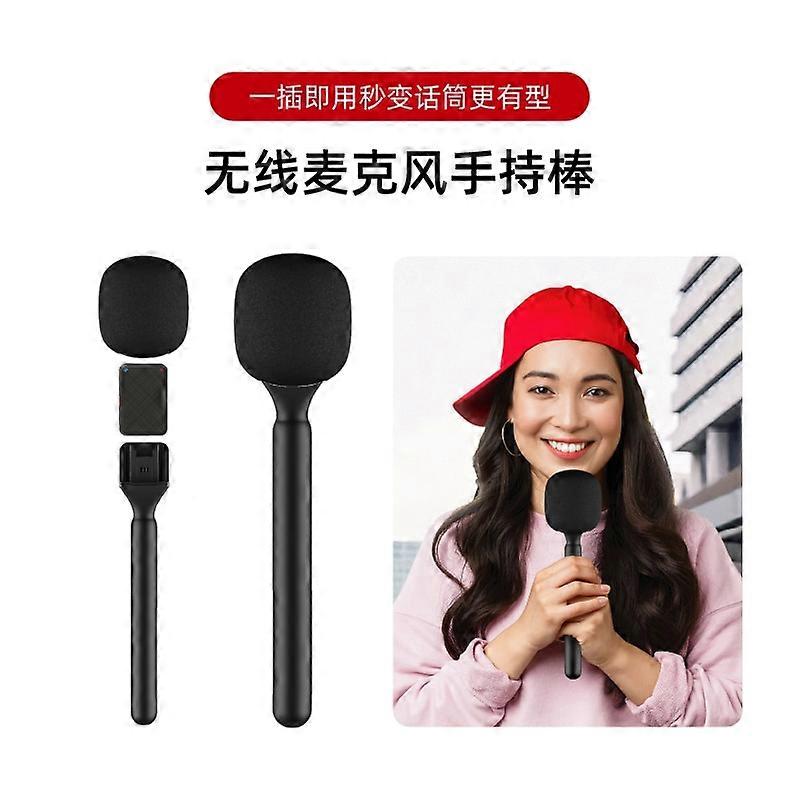 drahtloses Mikrofon Mikrofon für Insta360 One X2/X3 Mikrofon Audio kein Mikrofonadapter erforderlich Action-Kamera Zubehör Hifi-Sound Rauschunterdrückung