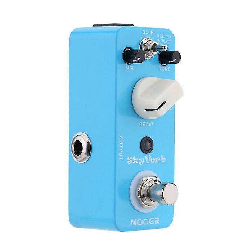 Mooer Sky Verbo Chitarra Effetto Pedale Digitale De Guitarra Riverbero Pedale Processore Musicale 3 Riverbero Modalitàtrue Bypass Mrv2 Digitale