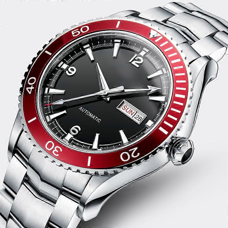 Automatic mechanical men's watch luminous waterproof hollow watch