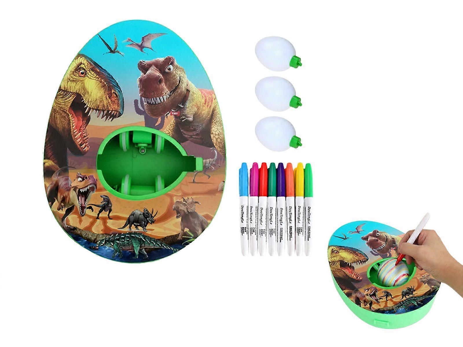 Easter Egg Decorator Kit Egg Decorating Spinner - Brown
