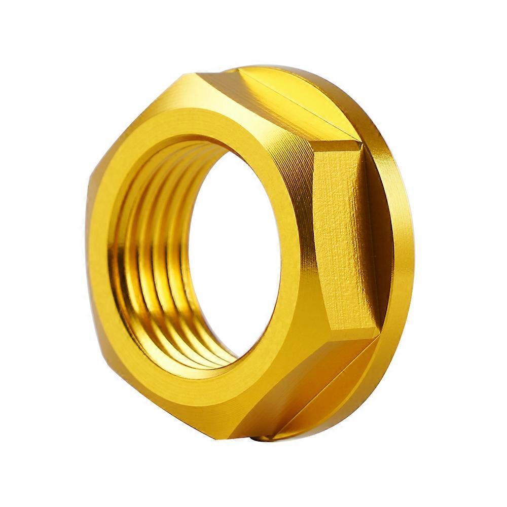 NICECNC M18XP1.5 Front Axle Nut For Suzuki DR-Z400S 2000-2024 DR-Z400SM 2005-2024 DR-Z400E 2000-2006 RM-Z250 RM-Z450 2005-2020