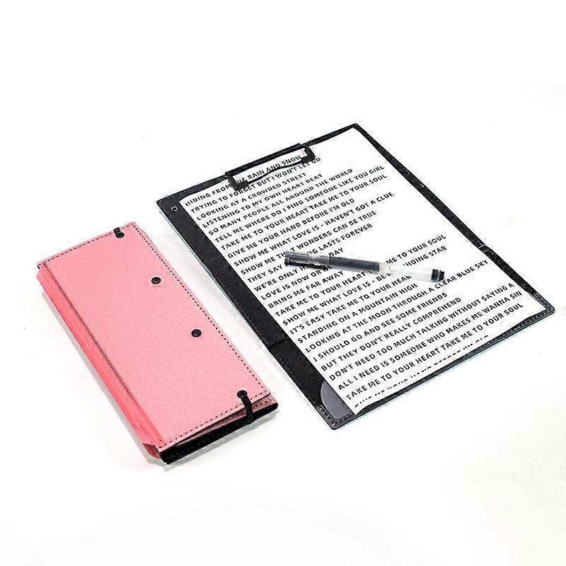 Nursing Clipboard Foldable 3 Layers Foldable Clipboard Edition Cheat Nurse Clipboard Folding Pocket
