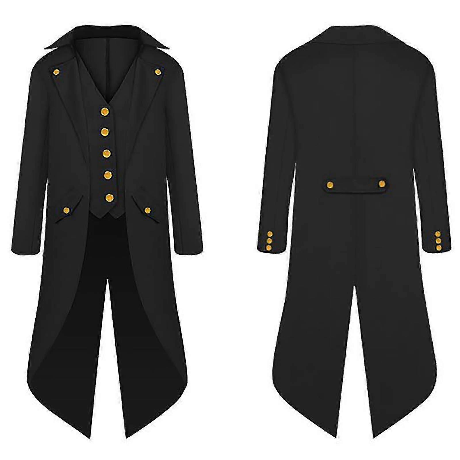Halloween Ouder-Kind Kleding Heren Retro Kleding Kinderen Halflang Punk Retro Tuxedo