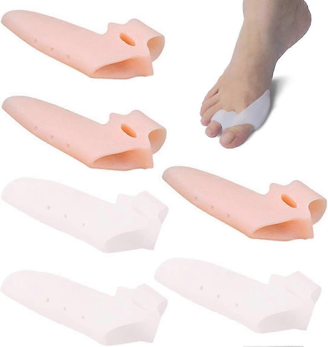 10 Pairs Silicone Gel Toe Separators Toe Spacers Soft Toe Separators
