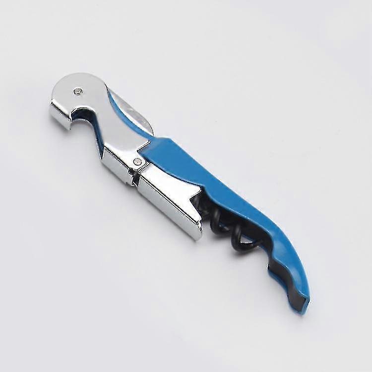 2pc Bottle Opener Wine Key Wine Opener With Foil Cutter, Stainless Steel Classic All In One Double Hinged Waiter Corkscrew For Beer Bar xi