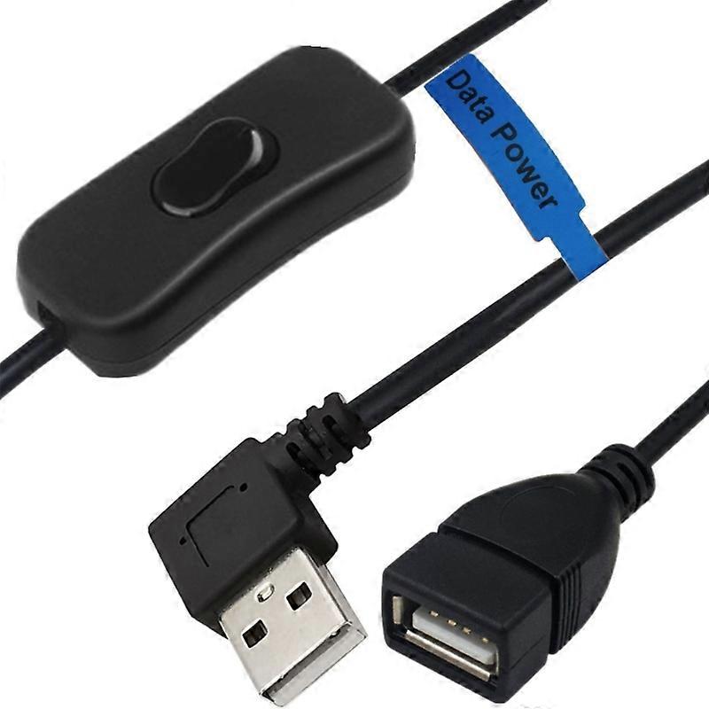 USB Extension Cable withSwitchMale to Female Cord for USB Light Data Transfer