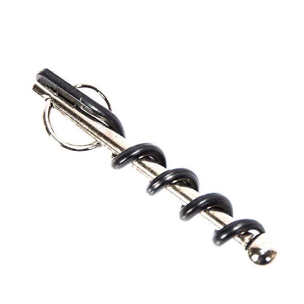 Metal Champagne Wine Bottle Bar Key Ring