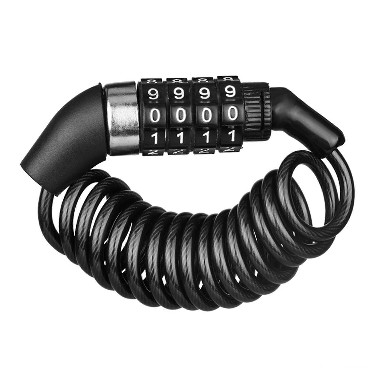 Kaesi Password Bicycle Locks Rust-proof Corrosion Resistant Anti-saw Combination 4 Number Code Bike Lock for Road Bike