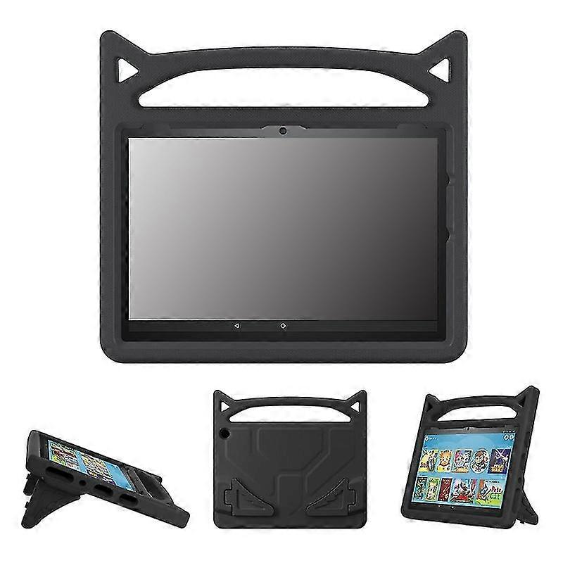 حالة واقية مقاومة للصدمات غطاء مرن مع / مقبض دعم ل Fire Hd-10 Tablet