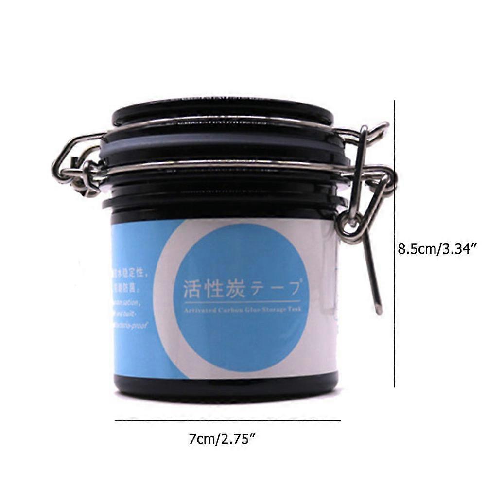 Sealed Eyelash Glue Storage Tank Container Activated Carbon Storage Sealed Storage Jar For Eyelash Extension