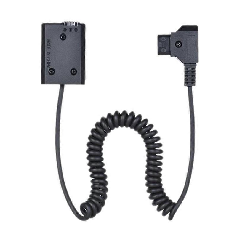 V-Mount / D-Tap To NP-FW50 DC Coupler Dummy Battery Adapter Coiled Cable for A7 A7Ii A7S A7R A7Sii