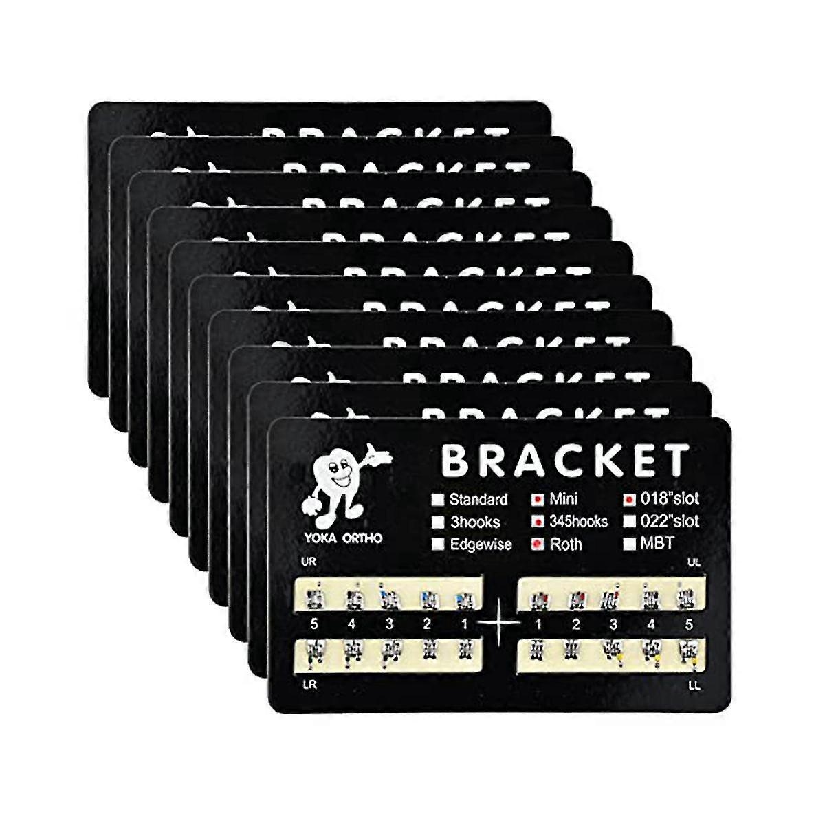 10pack Model Metal Brackets Braces 018 Slot 345 Hooks