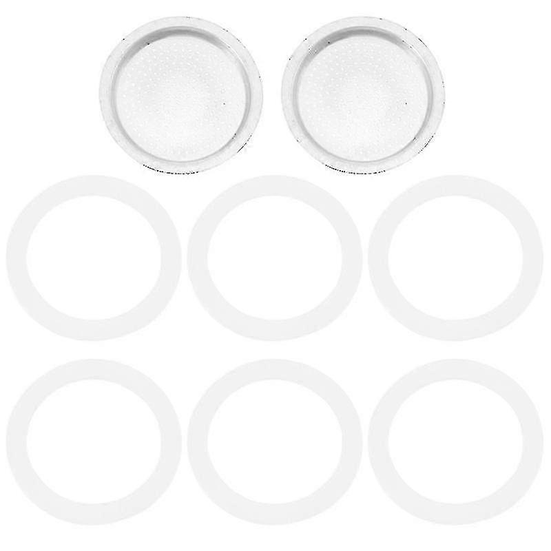 8pcs Durable Mocha Pot Meshes