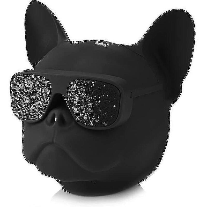 Haut-parleur créatif en forme de chien, lecteur de musique stéréo en forme de chien portable Haut-parleur sans fil Bluetooth