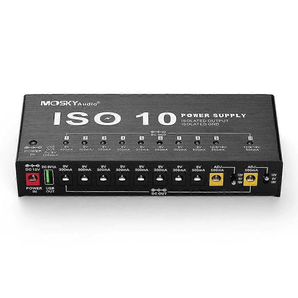 Audio Guitar Effect Pedal Processsor Power Supply