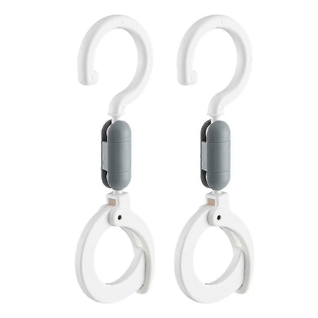 1/2 Pcs Baby Stroller Hooks 360 Degree Rotate Adjustable Stroller Accessories