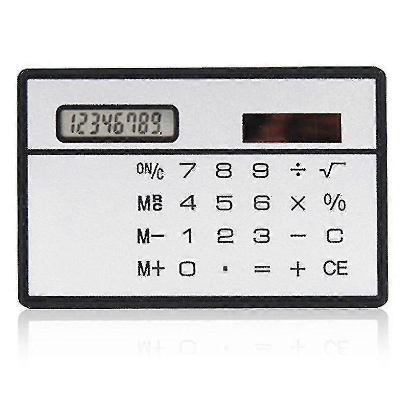 Calculadora Solar de Bolsillo Novedad S Viaje -cl.